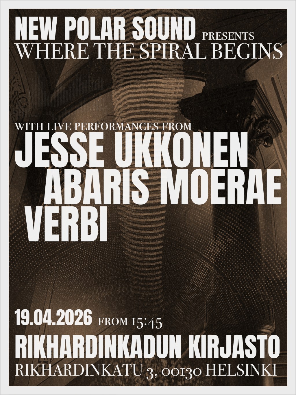 WHERE THE SPIRAL&nbsp;BEGINS